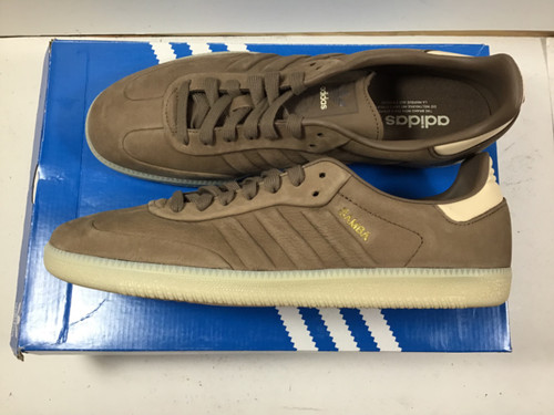 Vist Large View of Product Image Which is NEW Adidas SAMBA Soccer Indoor Shoes Brown Senior 11
