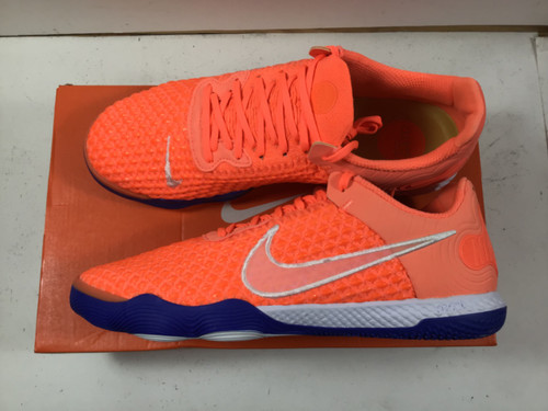 Vist Large View of Product Image Which is NEW Nike REACT GATO Soccer Indoor Shoes Coral Senior 8.5