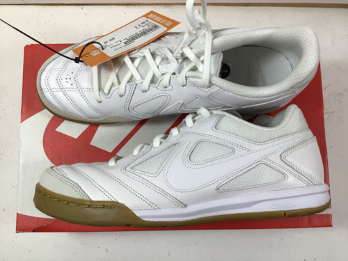 Vist Large View of Product Image Which is NEW Nike GATO Soccer Indoor Shoes White Senior 8