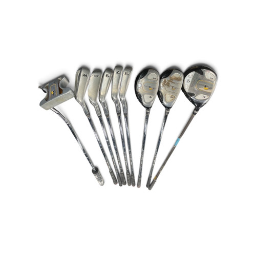 Vist Large View of Product Image Which is Used Walter Hagen VARSITY Jr Club Set RH 9 Piece