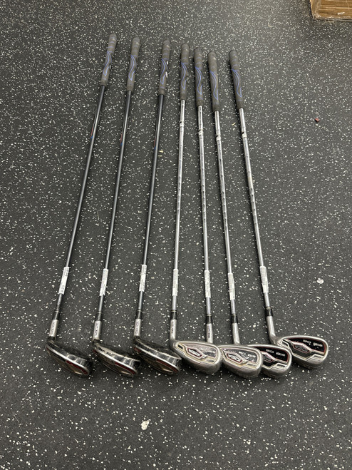 Vist Large View of Product Image Which is Used Adams Golf IDEA A12 OS Mens Iron Set RH 4I-PW