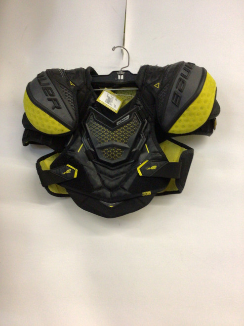 Vist Large View of Product Image Which is Used Bauer SUPREME ULTRASONIC Junior Shoulder Pads MD