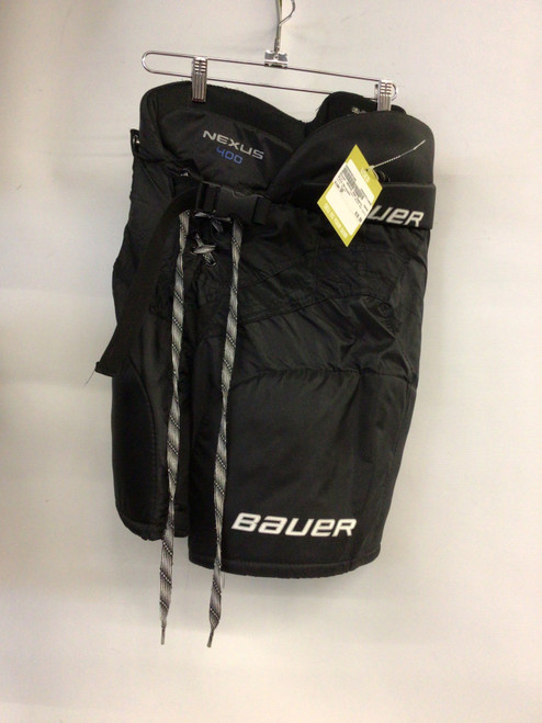 Vist Large View of Product Image Which is Used Bauer NEXUS 400 PANTS Junior Pant Black SM