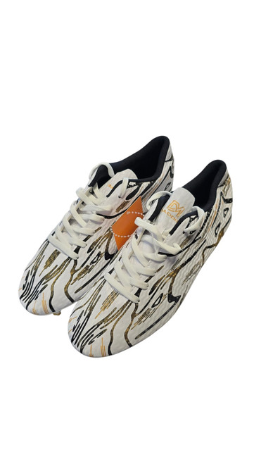 Vist Large View of Product Image Which is Used Soccer Cleats White Senior 9.5