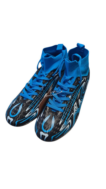 Vist Large View of Product Image Which is Used Soccer Cleats Royal Blue Senior 8