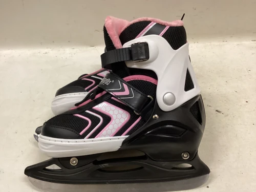 Vist Large View of Product Image Which is Used NATTORK SKATES Womens Softboot Skate Black And White Adjustable
