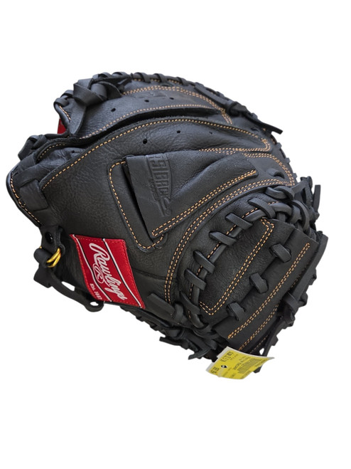 Vist Large View of Product Image Which is Used Rawlings RENEGADE BB/SB Catchers RH Throw Black 31 1/2"