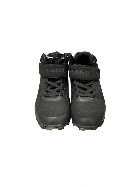Vist Large View of Product Image Which is Used Riddell Youth FB Cleats Black Youth 13.0