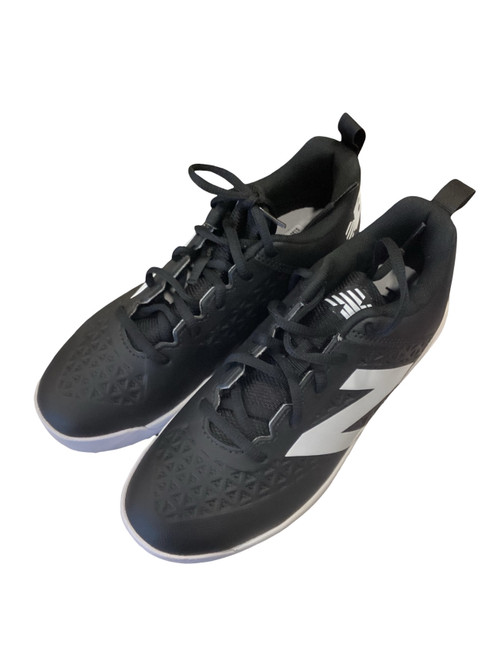 Vist Large View of Product Image Which is Used New Balance TURF CLEATS BB/SB Cleats Black Junior 05.5
