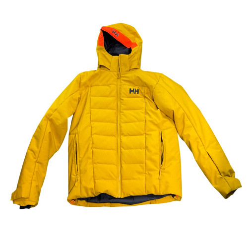Vist Large View of Product Image Which is Used Helly Hansen Outerwear Heavy Jacket Y Yellow XL