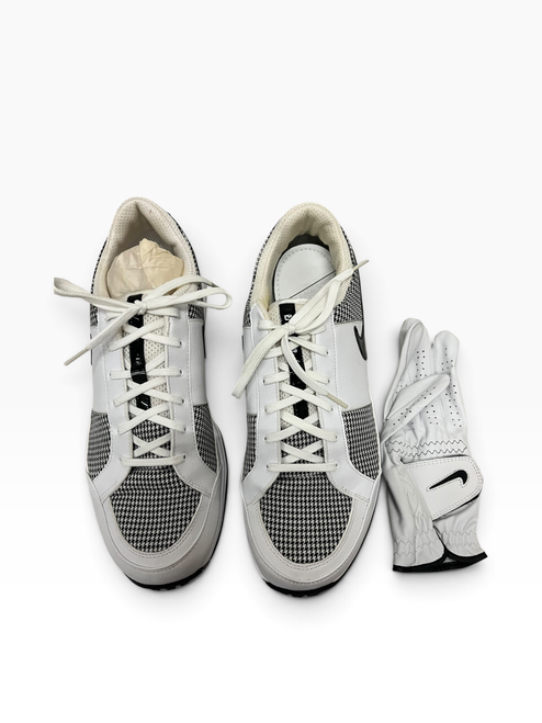 Vist Large View of Product Image Which is Used Nike Womens Golf Shoes White Senior 10