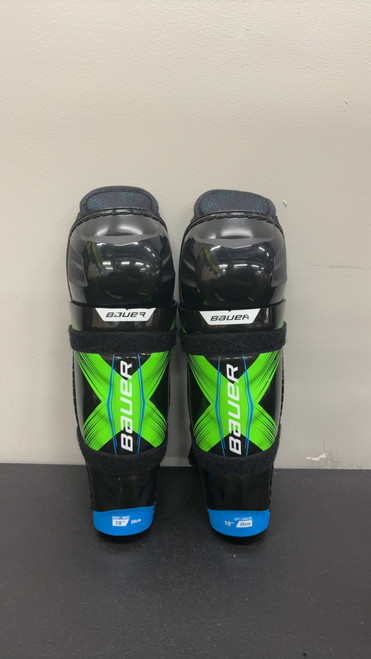 Vist Large View of Product Image Which is New Bauer BAUER X SHIN GUARD Youth Shin Guards None 10"