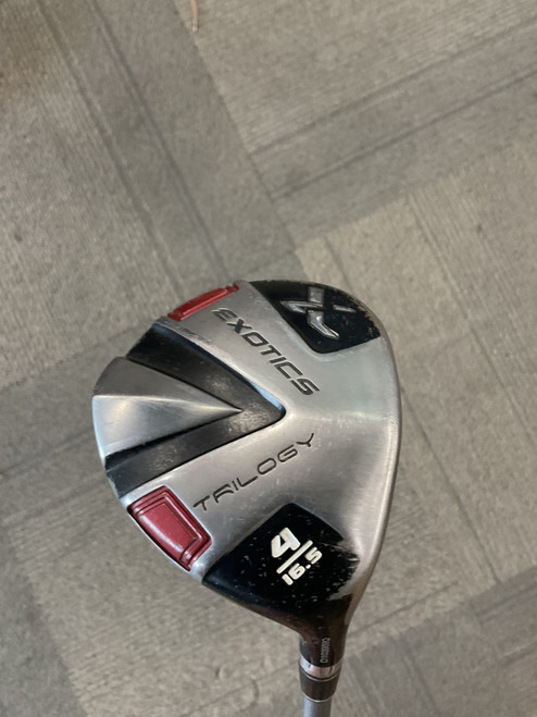 Vist Large View of Product Image Which is Used EXOTICS TRILOGY Mens Fairway Wood RH 4 Wood