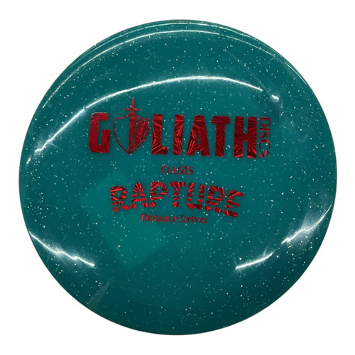 Vist Large View of Product Image Which is Used GOLIATH RAPTURE Disc Golf Driver Teal 175g