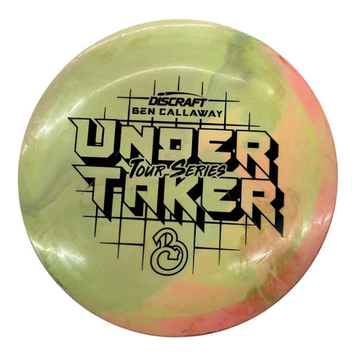 Vist Large View of Product Image Which is Used Discraft TOUR SERIES UNDERTAKER Disc Golf Driver Yellow 174g