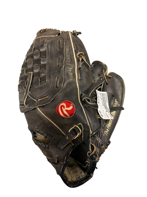 Vist Large View of Product Image Which is Used Rawlings GLOVE BB/SB Glove RH Throw None 12 1/2"
