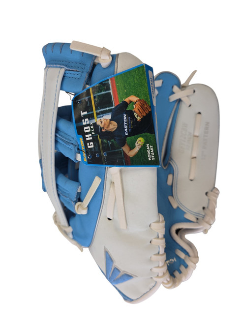 Vist Large View of Product Image Which is Used Easton GHOST FLEX BB/SB Glove RH Throw Royal Blue 12"