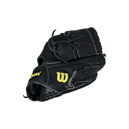Vist Large View of Product Image Which is Used Wilson A2000 CK22 BB/SB Glove RH Throw Black 11 3/4"