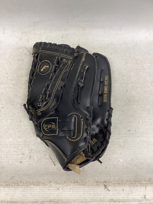 Vist Large View of Product Image Which is Used Franklin FIELDMASTER BB/SB Glove RH Throw Black 12"