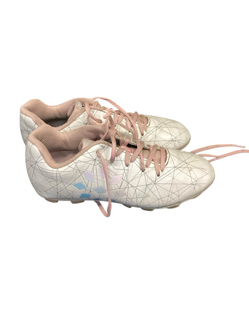 Vist Large View of Product Image Which is Used Soccer Cleats White Junior 02