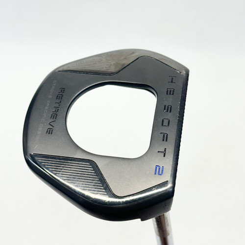 Vist Large View of Product Image Which is Used Cleveland HB SOFT 2 BLACK RETREVE Mens Putter RH
