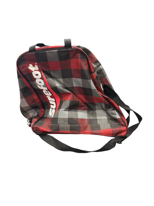 Vist Large View of Product Image Which is Used Ski Boot Bag Black And Red