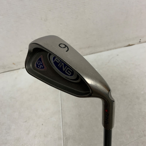Vist Large View of Product Image Which is Used Ping G5 RED DOT Mens Individual Iron RH 6 Iron