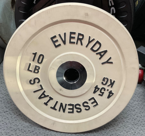 Vist Large View of Product Image Which is Used EVERYDAY ESSENTIALS 10LB Olympic Plate (Each) Almond 10 lb