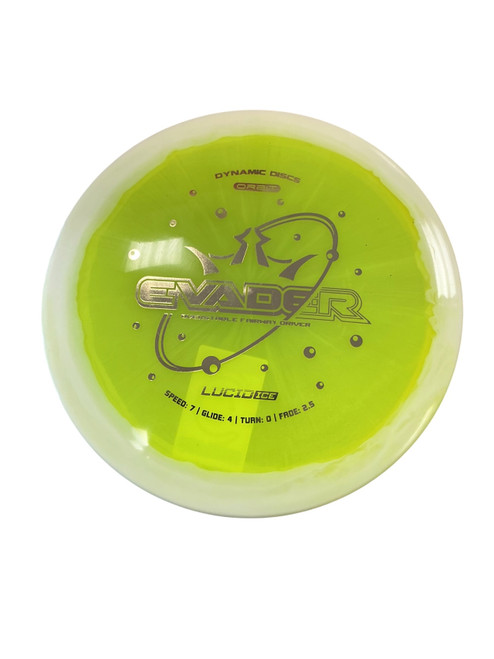 Vist Large View of Product Image Which is Used Dynamic Discs EVADER Disc Golf Driver Yellow