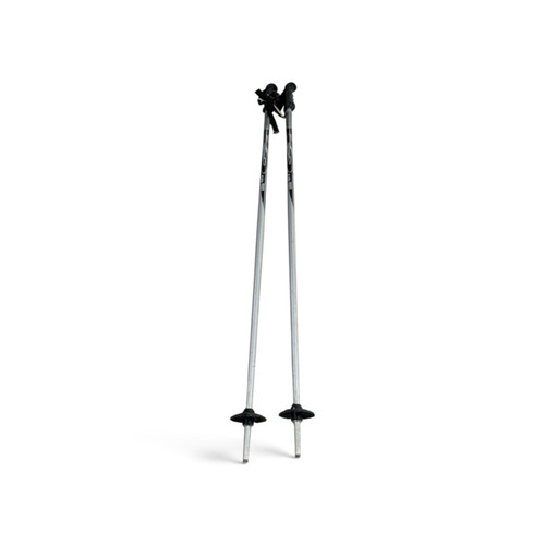 Vist Large View of Product Image Which is Used Rossignol 2 POWER Mens DH Ski Pole Silver 110 cm / 44 in