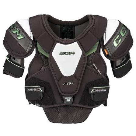 Vist Large View of Product Image Which is New CCM JETSPEED FTW JR MED SHOULDER PADS