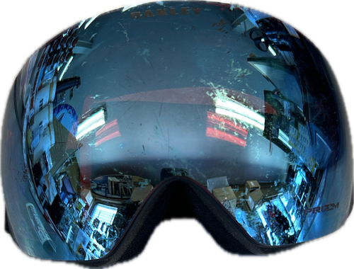 Vist Large View of Product Image Which is Used Oakley Snow Goggles Adult Royal Blue
