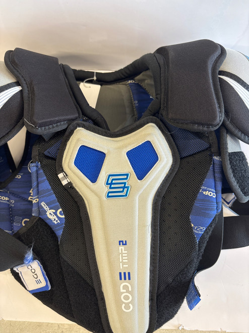 Vist Large View of Product Image Which is Used Sher-wood CODE TMP2 S/P Senior Shoulder Pads LG