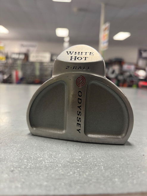 Vist Large View of Product Image Which is Used Odyssey WHITE HOT 2 BALL Mens Putter RH