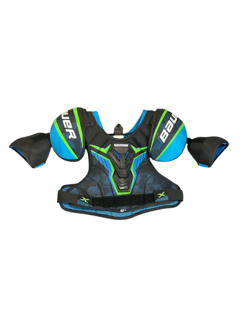 Vist Large View of Product Image Which is Used Bauer X Junior Shoulder Pads SM