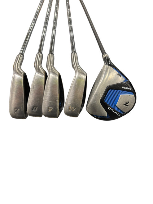 Vist Large View of Product Image Which is Used Top Flite Ti-Matrix Mens Package Set RH Royal Blue 5 Piece