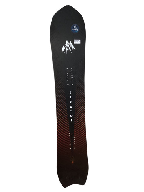 Vist Large View of Product Image Which is Used Jones STRATOS Mens Snowboard Only Black 158 cm