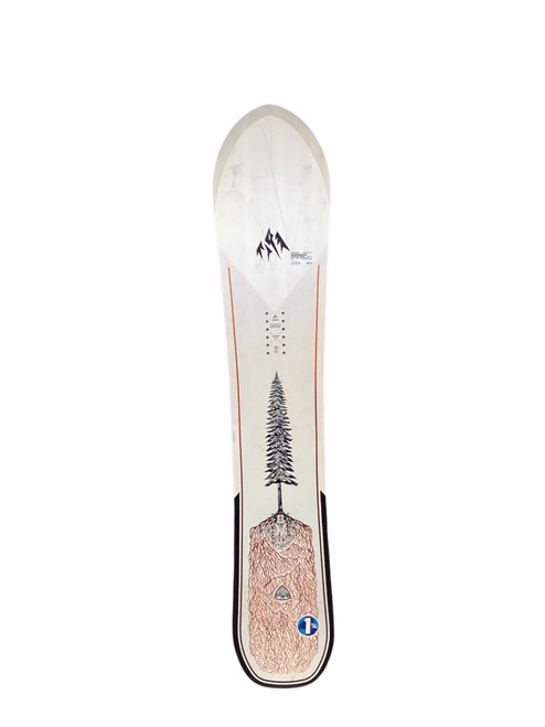 Vist Large View of Product Image Which is Used Jones DREAMWEAVER Womens Snowboard Only White 151 cm