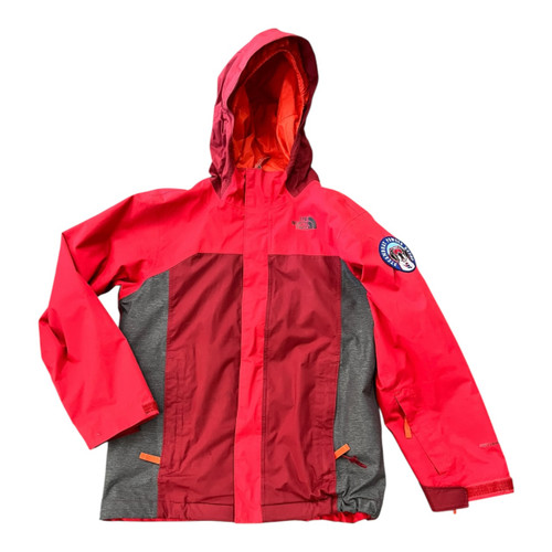 Vist Large View of Product Image Which is Used The North Face Outerwear Heavy Jacket Y Red MD