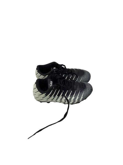 Vist Large View of Product Image Which is Used Vizari Soccer Cleats Black And White Youth 11.5