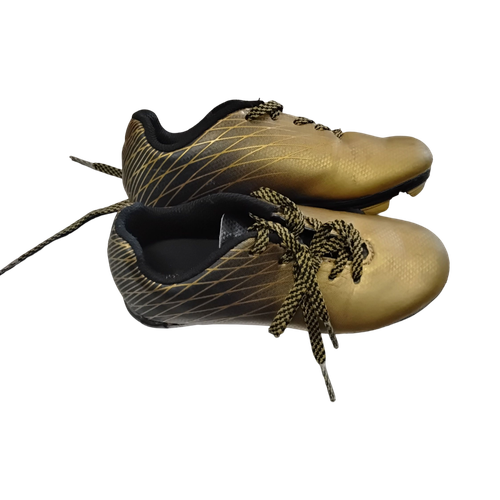 Vist Large View of Product Image Which is Used Dsg Soccer Cleats Gold Youth 10.0