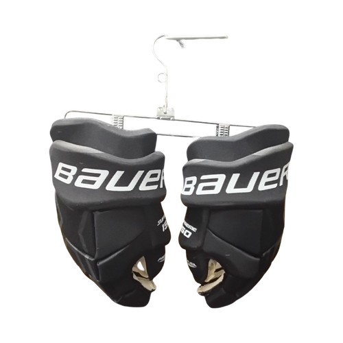 Vist Large View of Product Image Which is Used Bauer SUPREME S150 Senior Gloves Black 15"