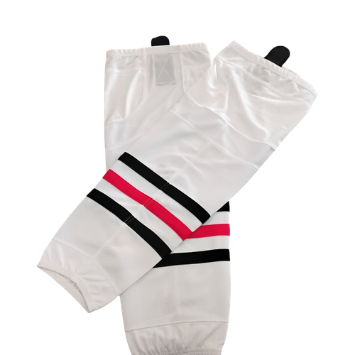 Vist Large View of Product Image Which is Used Reebok Hockey Sock White 30"