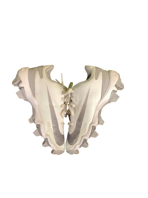 Vist Large View of Product Image Which is Used Nike DIAMOND BASEBALL CLEATS BB/SB Cleats White Youth 12.0