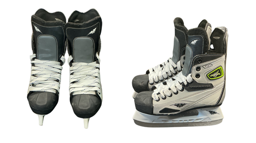 Vist Large View of Product Image Which is Used Mission FUEL 65 Intermediate Hockey Skate Intermediate 5.0