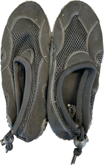Vist Large View of Product Image Which is Used WILCOR Water Shoes M Black Senior 7