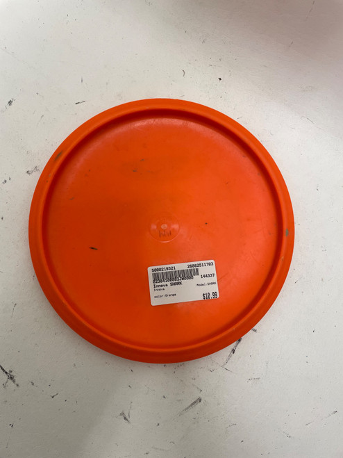 Vist Large View of Product Image Which is Used Innova SHARK Disc Golf Mid Range Orange