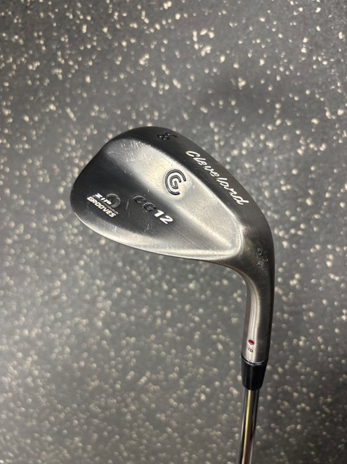 Vist Large View of Product Image Which is Used Cleveland CG12 Golf Wedge Mens RH 58 Degree