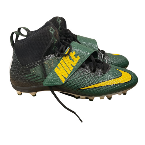 Vist Large View of Product Image Which is Used Nike STRIKE PRO Adult FB Cleats Green Senior 12
