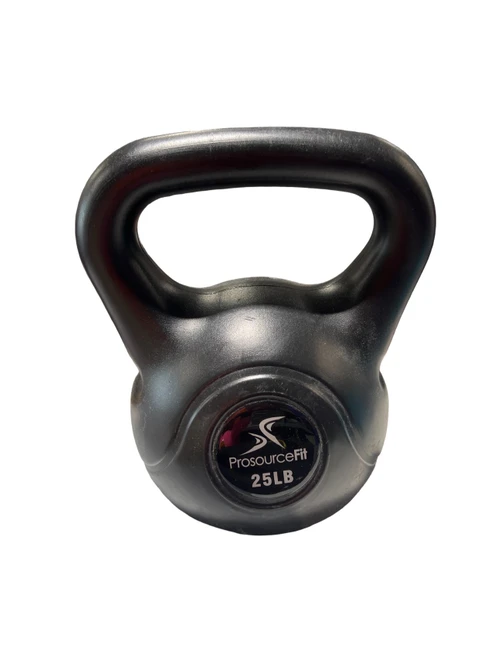 Vist Large View of Product Image Which is Used Kettle Dumbbell (Each) Black 25 lb